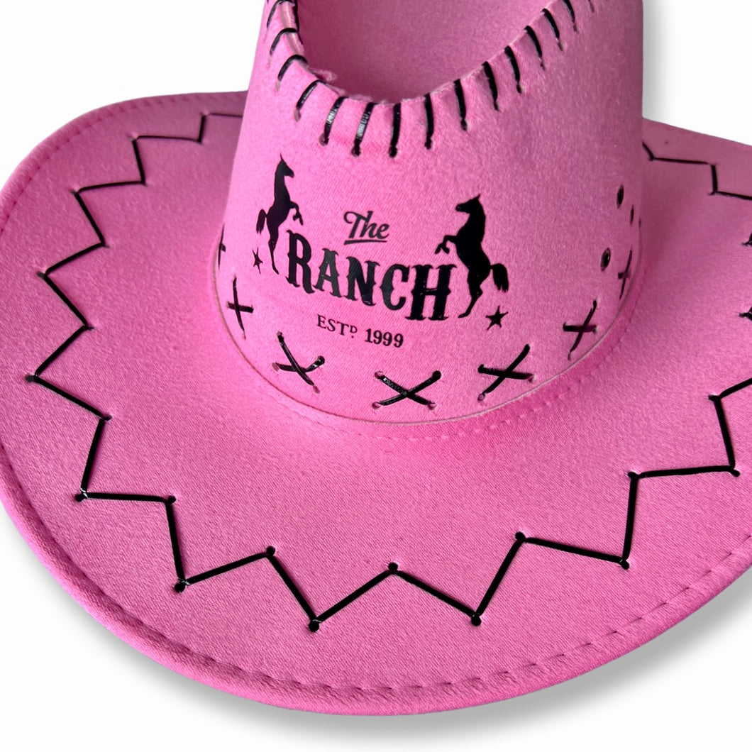 Καπέλο CowBoy Ροζ