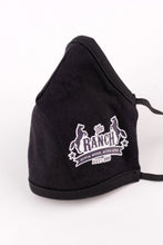 Φόρτωση εικόνας στο εργαλείο προβολής Συλλογής, Μαύρη μάσκα ενηλίκων με το λογότυπο του &quot;The Ranch&quot;
