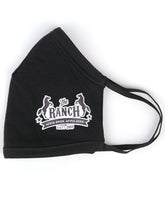 Φόρτωση εικόνας στο εργαλείο προβολής Συλλογής, Μαύρη μάσκα ενηλίκων με το λογότυπο του &quot;The Ranch&quot;
